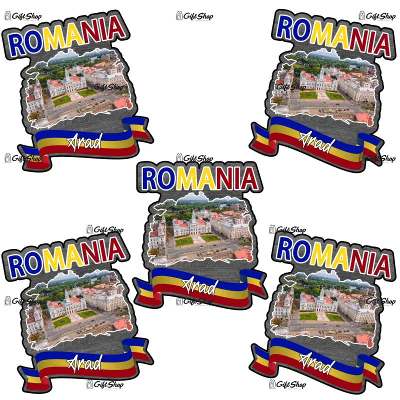 Arad romania, magnet frigider mgs154